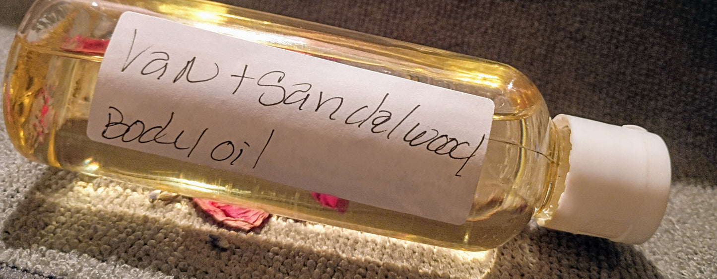 Sandalwood & Van 4oz bottle
